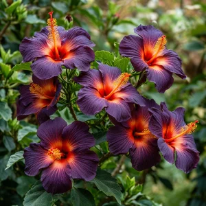 Гибискус Вивида Флэр купить по цене от 279р. в интернет-магазине «Посадика» с доставкой почтой в в Бавлые и по всей России – [изображение №1].